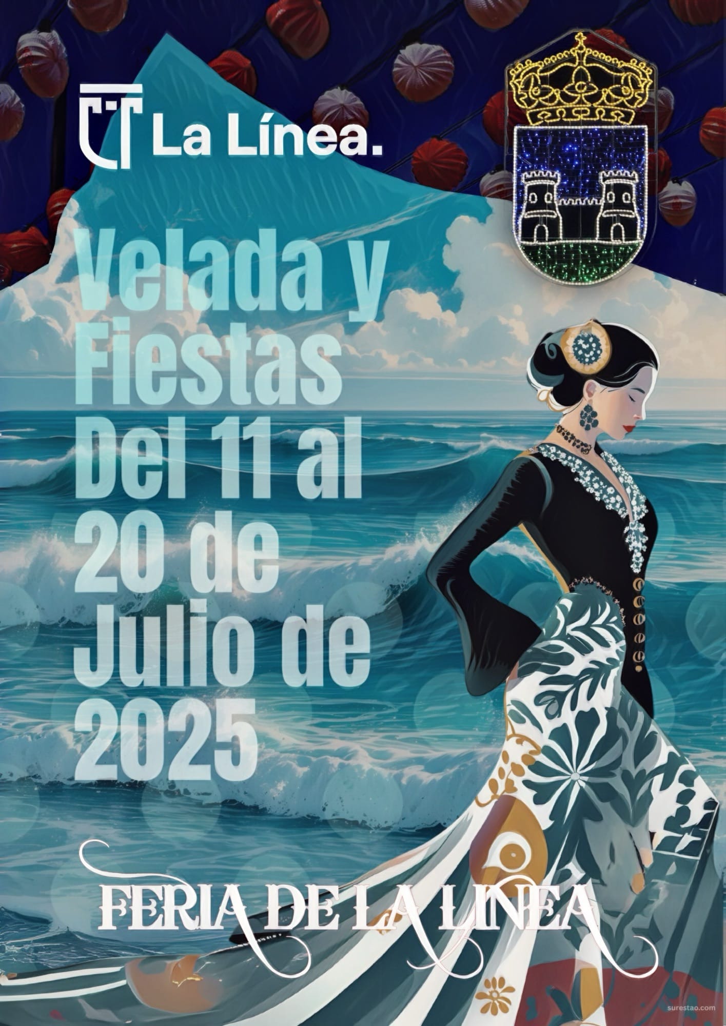 Elección de las Reinas de la Velada y Fiestas de La Línea 2025